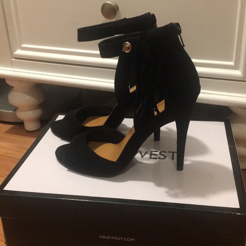 Nine West Fringe Heels